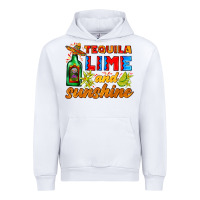 White tequila lime and sunshine Urban Hoodie - AdoDesignShop