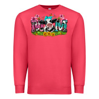 Cardinal mom with cow Premium Sweatshirt - Zillion Design Studio