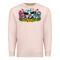 Pale Pink mom with cow Premium Sweatshirt - Zillion Design Studio