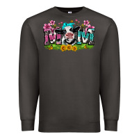 Smoke mom with cow Premium Sweatshirt - Zillion Design Studio