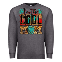 Charcoal Heather i'm the cool mom Premium Sweatshirt - Zillion Design Studio