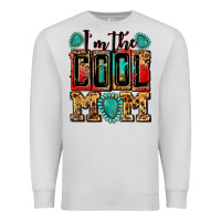 Dove Grey i'm the cool mom Premium Sweatshirt - Zillion Design Studio