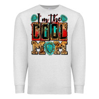 Oatmeal Heather i'm the cool mom Premium Sweatshirt - Zillion Design Studio