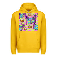 Lemon hello summer and beer seamless pattern Premium Hoodie - BundleAndBundleShop