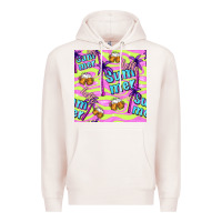 Hello Summer And Beer Seamless Pattern Premium Hoodie | Teevron