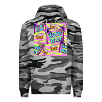 Slate Camo hello summer and beer seamless pattern Premium Hoodie - BundleAndBundleShop