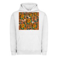 Pigment Lunar Rock sunflower turquoise leopard cowhide horseshoe Urban Hoodie - Artiststas