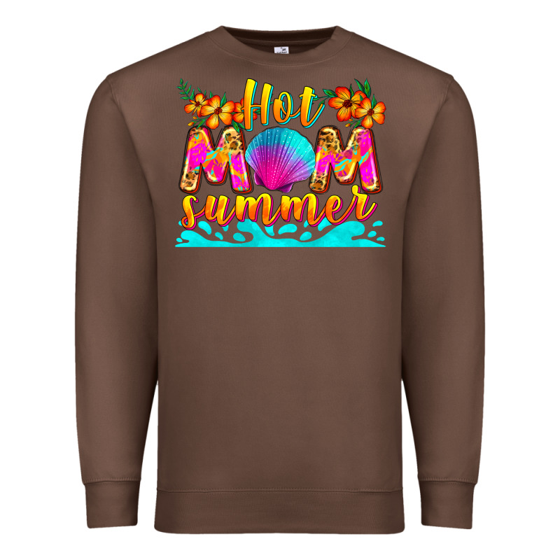 Hot Mom Summer Premium Sweatshirt by Zillion Design Studio | Teevron