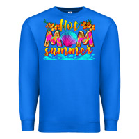 True Royal hot mom summer Premium Sweatshirt - Zillion Design Studio