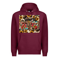 Burgundy senior 2022 Premium Hoodie - JahusDesignShop