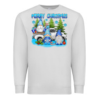Dove Grey merry christmas gnomies Premium Sweatshirt - texasbilliewilder