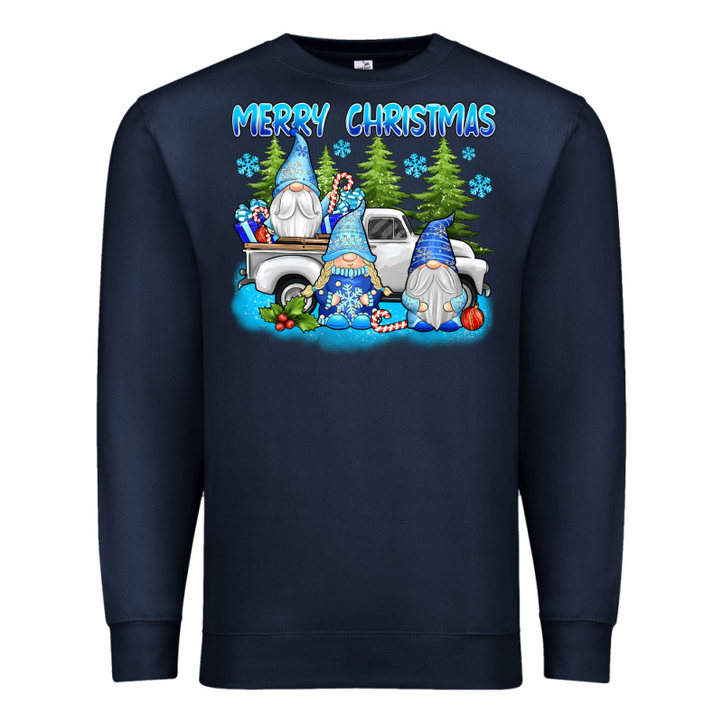 Merry Christmas Gnomies Premium Sweatshirt by texasbilliewilder | Teevron