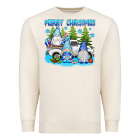 Sandshell merry christmas gnomies Premium Sweatshirt - texasbilliewilder