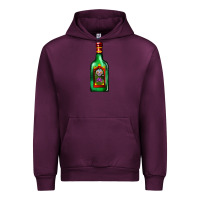 Mauve Wine tequila bottle Urban Hoodie - AdoDesignShop