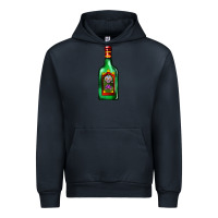Navy tequila bottle Urban Hoodie - AdoDesignShop