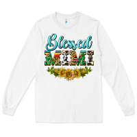 White blessed mimi Long Sleeve Tee - BarkalooDesign