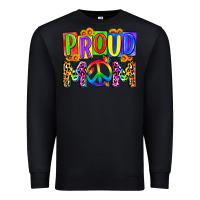 Black proud mom lgbt Premium Sweatshirt - Zillion Design Studio