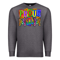 Charcoal Heather proud mom lgbt Premium Sweatshirt - Zillion Design Studio