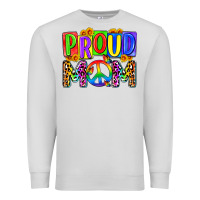 Dove Grey proud mom lgbt Premium Sweatshirt - Zillion Design Studio