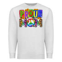 Oatmeal Heather proud mom lgbt Premium Sweatshirt - Zillion Design Studio