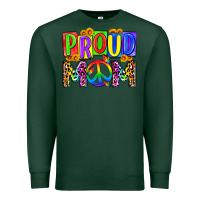 Sports Green proud mom lgbt Premium Sweatshirt - Zillion Design Studio