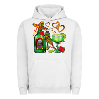 Pigment Lunar Rock mexican tequila margarita and maracas Urban Hoodie - AdoDesignShop