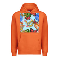 Carrot summer and leaf seamless pattern Premium Hoodie - BundleAndBundleShop