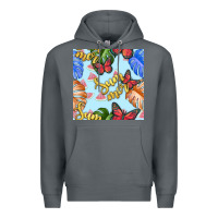 Rock summer and leaf seamless pattern Premium Hoodie - BundleAndBundleShop