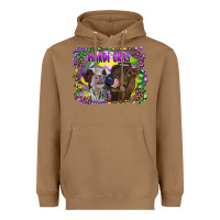 Toasted Coconut Mardi Gras Heifers Heavyweight Hoodie - RanaPortraitStore