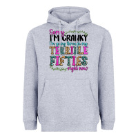 Heather Grey sorry i’m cranky i’m going through my terrible Heavyweight Hoodie - texasbilliewilder