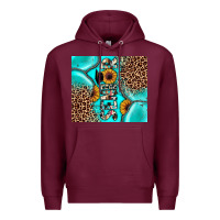 Burgundy senior 2022 Premium Hoodie - JahusDesignShop