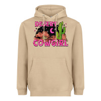 Mushroom desert cowgirl Heavyweight Hoodie - Zillion Design Studio