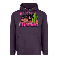 Plum desert cowgirl Heavyweight Hoodie - Zillion Design Studio