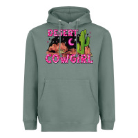 Sage desert cowgirl Heavyweight Hoodie - Zillion Design Studio