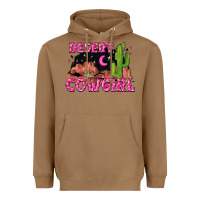 Toasted Coconut desert cowgirl Heavyweight Hoodie - Zillion Design Studio