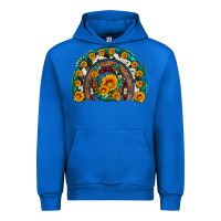 Cobalt sunflower gemstone leopard cowhide horseshoe rainbow Urban Hoodie - Artiststas