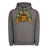 Pigment Tornado sunflower gemstone leopard cowhide horseshoe rainbow Urban Hoodie - Artiststas