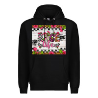 Black race life tumbler Premium Hoodie - Artiststas