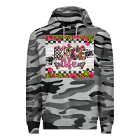Slate Camo race life tumbler Premium Hoodie - Artiststas