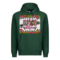 Sports Green race life tumbler Premium Hoodie - Artiststas