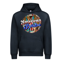 Navy american babe Urban Hoodie - JahusDesignShop