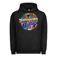 Pigment Black american babe Urban Hoodie - JahusDesignShop
