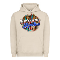 Pigment French Oak american babe Urban Hoodie - JahusDesignShop