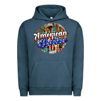 Pigment Midnight Navy american babe Urban Hoodie - JahusDesignShop