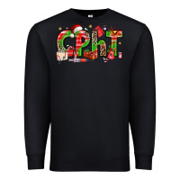 Black christmas cpht pharmacy technician Premium Sweatshirt - texasbilliewilder