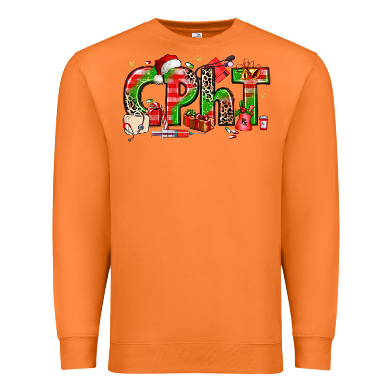 Christmas Cpht Pharmacy Technician Premium Sweatshirt by texasbilliewilder | Teevron