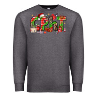 Charcoal Heather christmas cpht pharmacy technician Premium Sweatshirt - texasbilliewilder