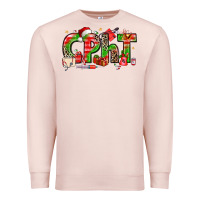 Pale Pink christmas cpht pharmacy technician Premium Sweatshirt - texasbilliewilder
