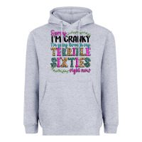 Heather Grey sorry i’m cranky i’m going through my terrible Heavyweight Hoodie - texasbilliewilder