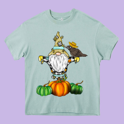 Scracrow Heavy Core Tee Designed By Cowhidedigitalart